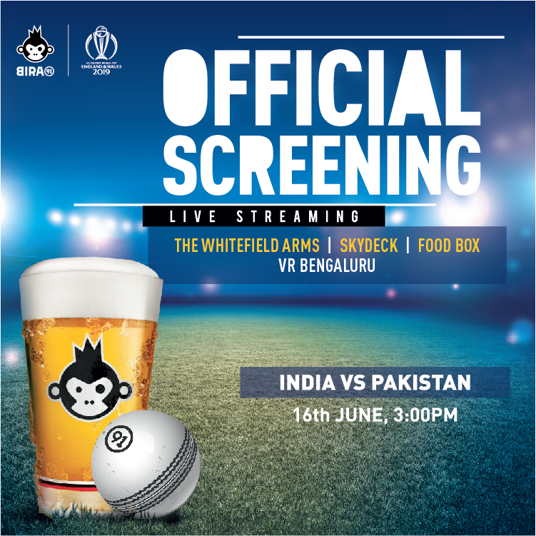 ICC World Cup Cricket live Screening - Ind Vs Pak